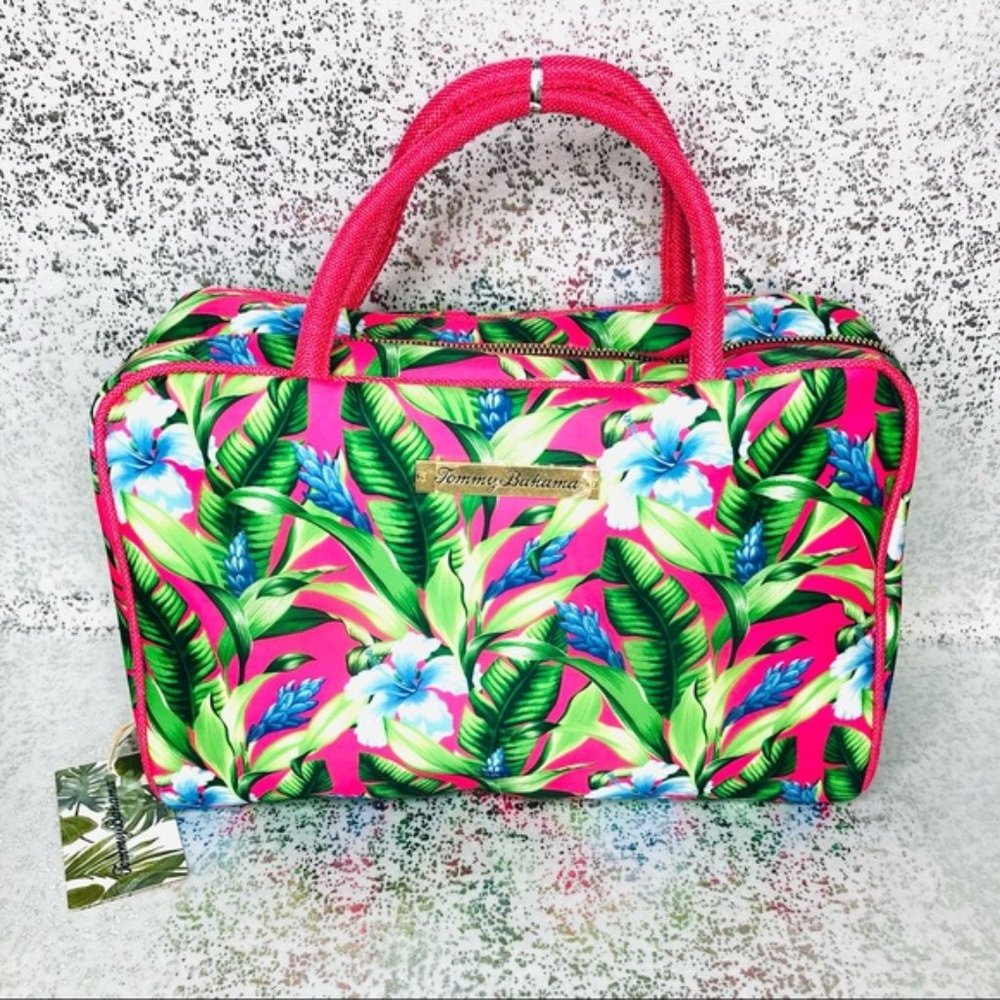 TOMMY BAHAMA Tropical Toiletries Travel Case Bag